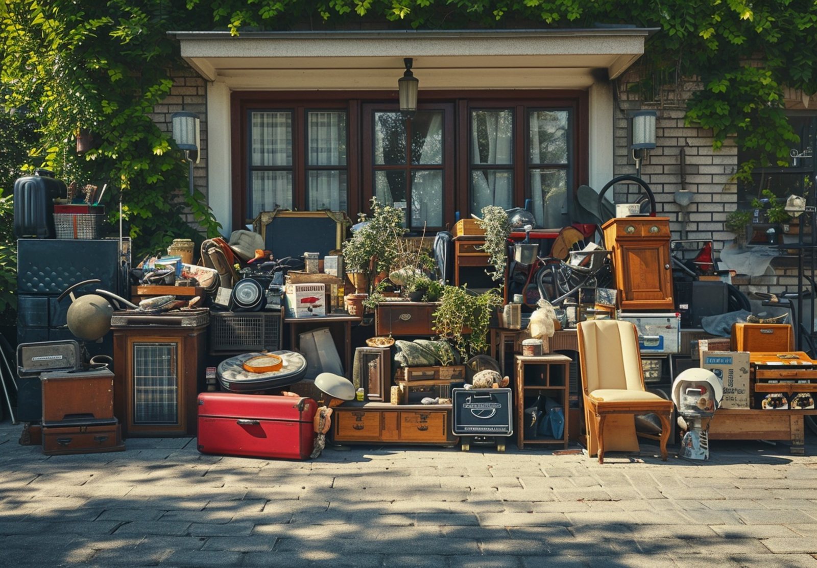 Items remaining after an estate sale